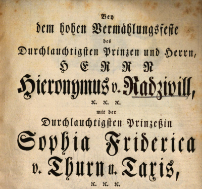 Festschrift zur Vermählung, 1775 - 8-seitige Druckschrift, Staats- und Stadtbibliothek Augsburg, 2 H 285, Münchener Digitalisierungszentrum, Digitale Bibliothek 