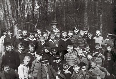 Klasa szkolna Herszela, Hanower 1930 r.  - Klasa szkolna Herszela, Hanower 1930 r.  
