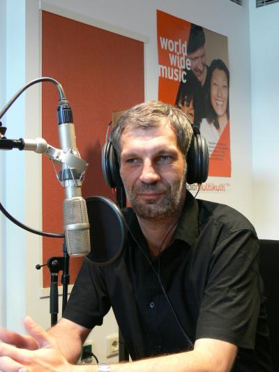 Krzysztof Visconti - Im Studio von „Radio Multikulti“. Berlin, 2008 