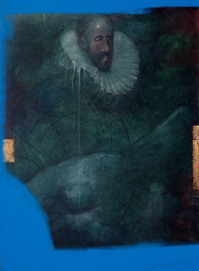 Holländer, 1987-1997 - Öl auf Leinwand, 110 x 80 cm, im Besitz des Künstlers