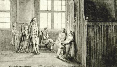 Abb. 11: Kaufmann Gerdes - aus: Reise von Berlin nach Danzig, 1773