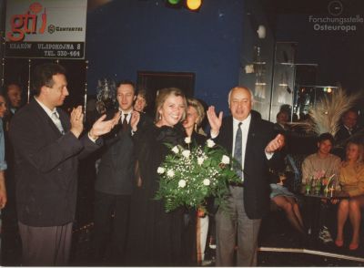 Treffen mit Barbara Kwiatkowska, Krakau, 1990er Jahre - Treffen mit Barbara Kwiatkowska, Krakau, 1990er Jahre 
