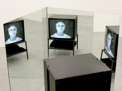 Józef Robakowski, Multiple Portrait, 1998 - Józef Robakowski, Multiple Portrait, 1998, from the series Without series. Video-Installation  