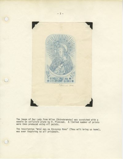 Strona 3 - Franciszek Herzog, „Religion: The Bulwark of POW´s. Religious Artwork in Woldenberg; the polish POW´s Camp in Germany 1940–1945” 