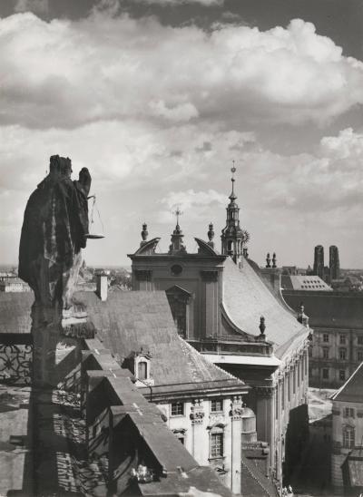Kościół św. Macieja we Wrocławiu, 1954 r. - Kościół św. Macieja we Wrocławiu, 1954 r.