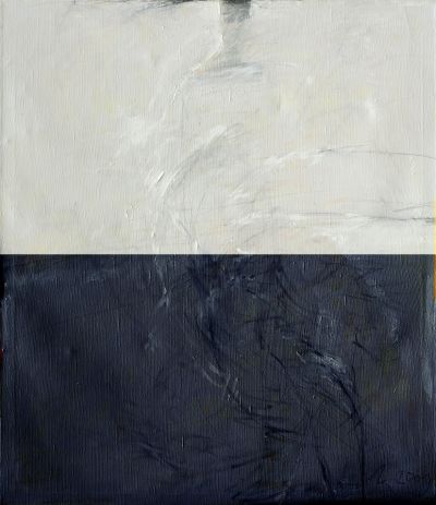 Untitled, 1991-2019 - Oil, pencil on canvas and board, 115 x 95 cm, in possession of the artist