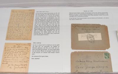 Abb. 8: Briefe, 1940 - Briefe von J.D. Kirszenbaum und seiner Frau Helma, 1940 
