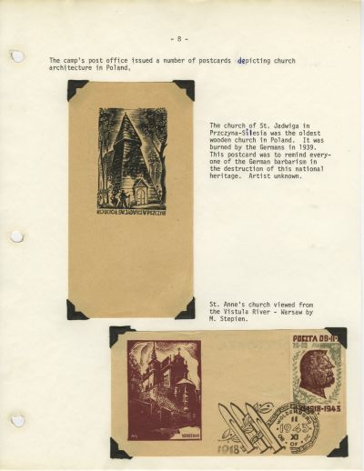 Seite 8 - Franciszek Herzog, „Religion: The Bulwark of POW´s. Religious Artwork in Woldenberg; the polish POW´s Camp in Germany 1940–1945” 