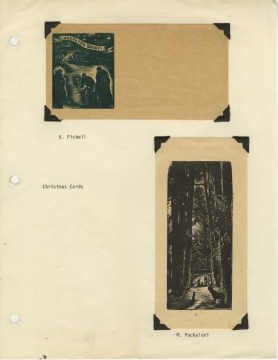 Seite "9/3" (ohne Paginierung in der Mappe) - Franciszek Herzog, „Religion: The Bulwark of POW´s. Religious Artwork in Woldenberg; the polish POW´s Camp in Germany 1940–1945” 