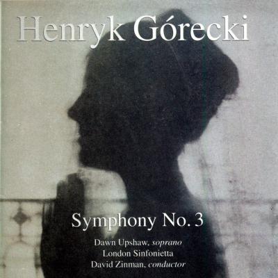 Abb. 6: LP-Cover, 1992 - Schallplattenaufnahme der 3. Sinfonie mit der London Sinfonietta unter der Leitung von David Zinman, bei Elektra Nonesuch, 1992 