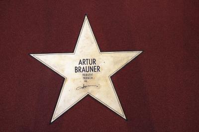 Stern von Artur Brauner auf dem Boulevard der Stars in Berlin - Der Stern von Artur Brauner auf dem Boulevard der Stars in Berlin wurde 2010 verlegt. 