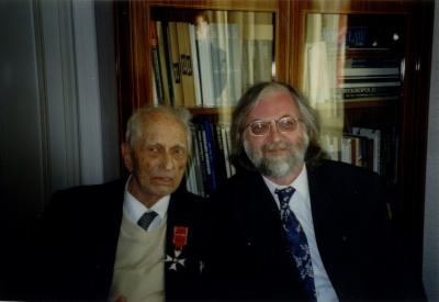Monachium, ok. 2003 r. - Włodzimierz Sznarbachowski i Jacek Kowalski 
