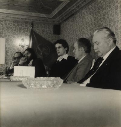 Monachium, ok. 1978–1979 r. - Od prawej: Wincenty Broniwój-Orliński, Tadeusz Folek, Mirosław Wiśniewski, Jacek Kowalski, Tadeusz Podgórski 