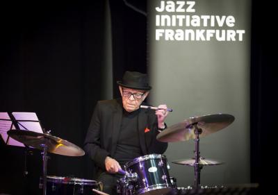 Janusz Stefański na koncercie "Jazz gegen Apartheid"  - Janusz Stefański na koncercie "Jazz gegen Apartheid" (Jazz przeciwko apartheidowi), 2014 r.
