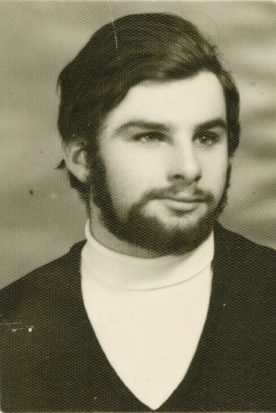 Marek Pelc im Alter von 19 Jahren - Israel 1971 