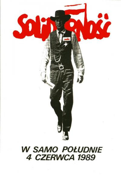Zdj. 22: Tomasz Sarnecki, Solidarność - Tomasz Sarnecki, Solidarność. W samo południe, 1989. 