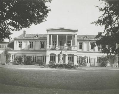 Groß Waplitz (Waplewo), Gartenansicht - Groß Waplitz (Waplewo), Gartenansicht, 1920-er Jahre 