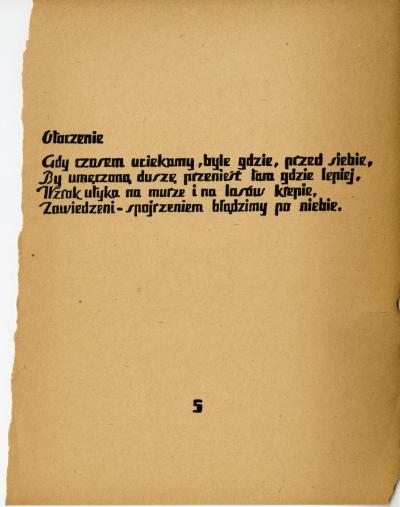 Abb. 7 - Zbigniew Mystkowski, Godziny czekania, Oflag II E/K Neubrandenburg, 1943 