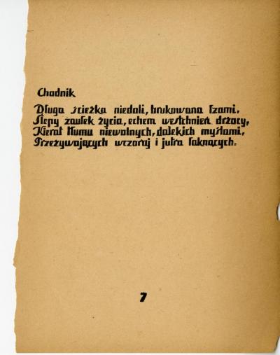 Abb. 9 - Zbigniew Mystkowski, Godziny czekania, Oflag II E/K Neubrandenburg, 1943 