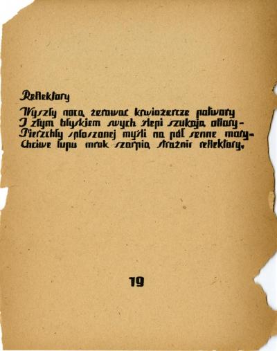 Abb. 20 - Zbigniew Mystkowski, Godziny czekania, Oflag II E/K Neubrandenburg, 1943 