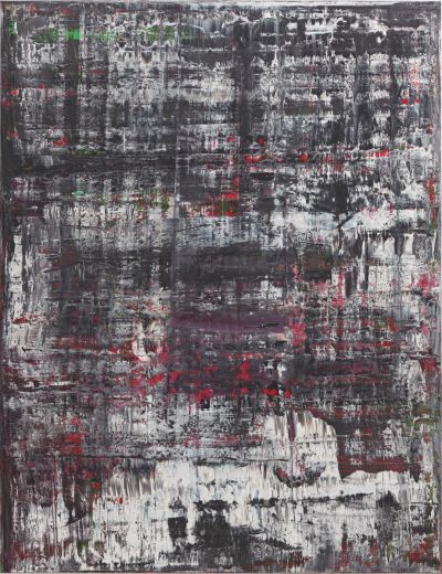 Gerhard Richter, "Birkenau" 1 - Gerhard Richter, Birkenau, 2014, oil on canvas, 260 x 200 cm, catalogue of works: 937-1 