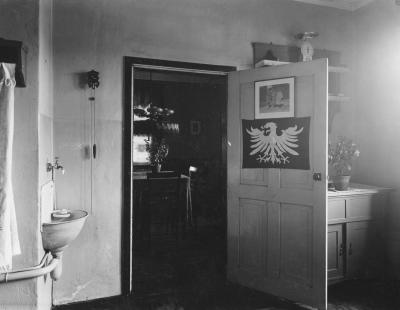 Wnętrze domu w Magdeburgu - Wnętrze domu, w którym przebywał J. Piłsudski w Magdeburgu. 