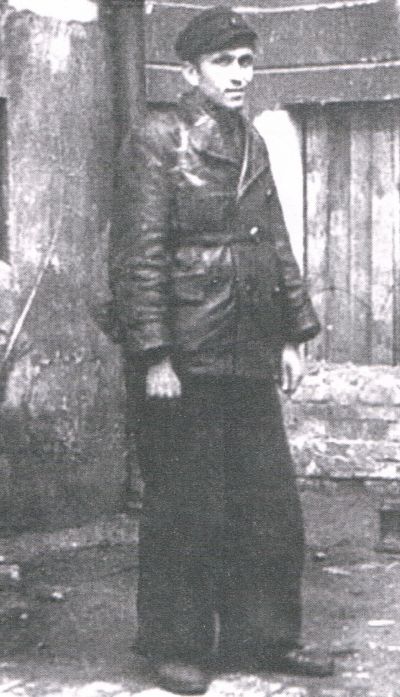 Norbert Widok after his release in 1945.  - Norbert Widok after his release in 1945.  