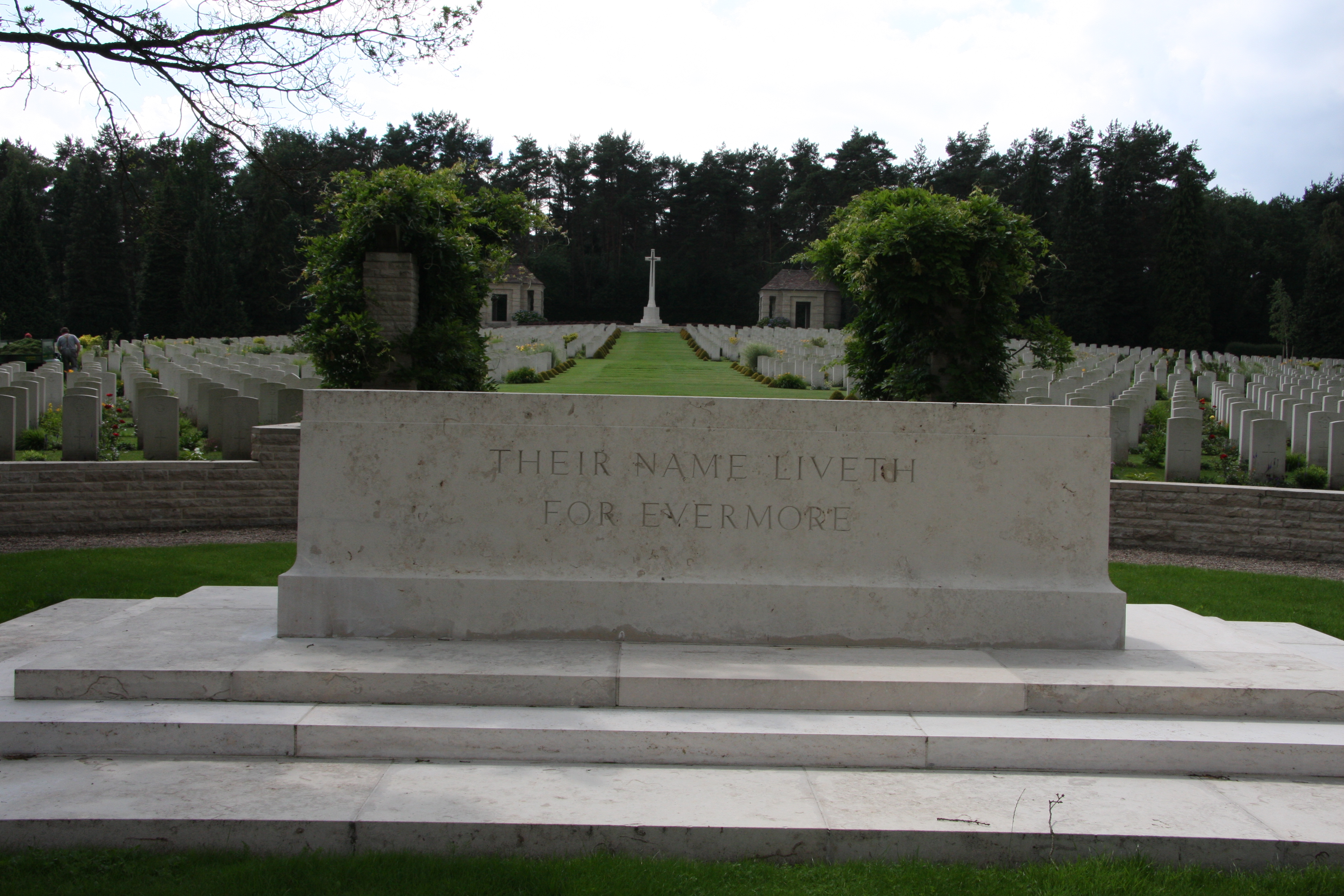 English war cemetery in Becklingen