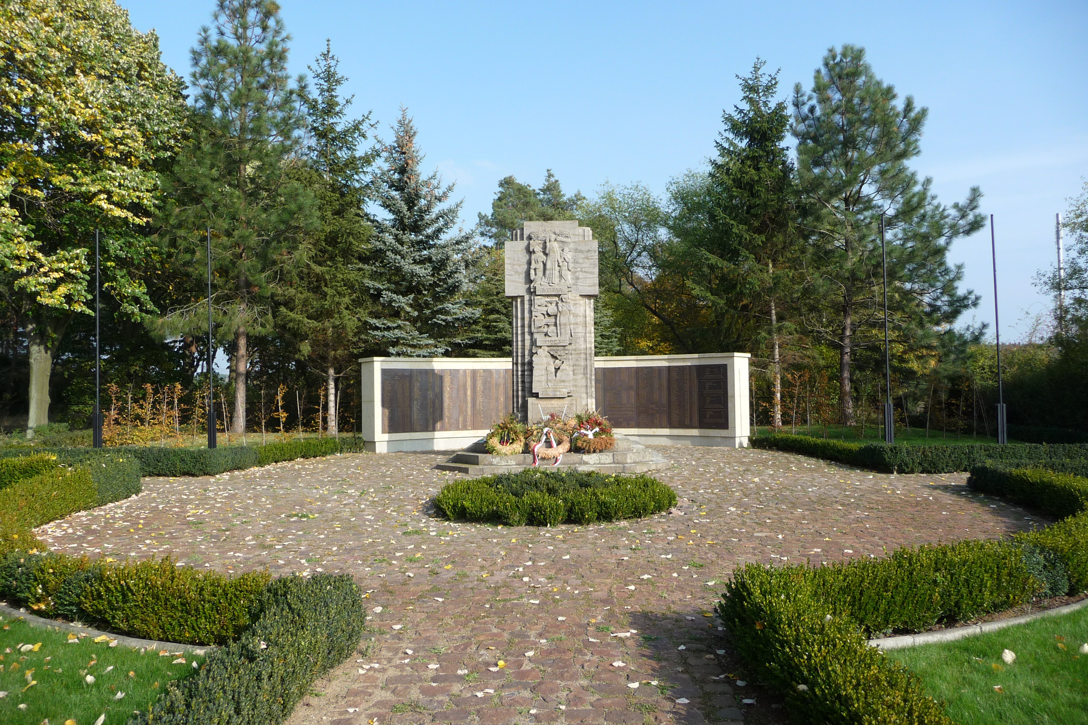 Monument at the cemetery