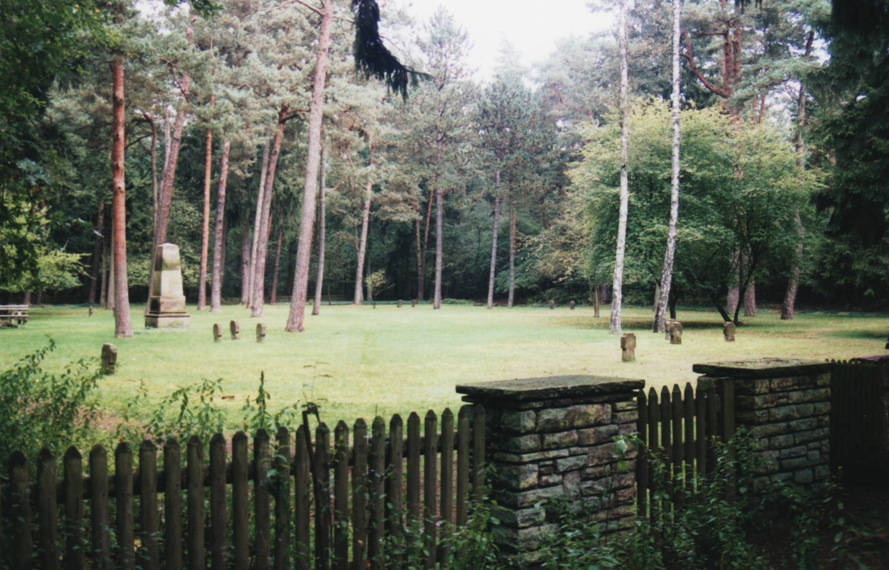 War cemetery in Paderborn-Sennelager