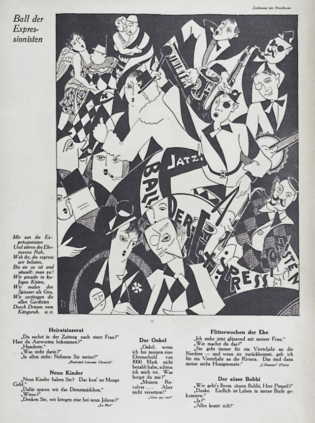 Zdj. nr 31: Bal ekspresjonistów, 1928