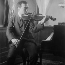 Bronisław Huberman, ca. 1928. Unknown photographer, Library of Congress, George Grantham Bain Collection, Washington, DC