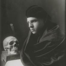 Kasimir Zgorecki, Autoportrait (Autoportret), fotografia czarno-biała, lata 20. XX w.