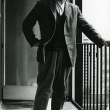 Witold Gombrowicz am Vortag seiner Abreise nach Frankreich  