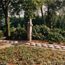 Polish burrial ground at the cemetery in Meppen