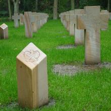 Polish burial ground after changing