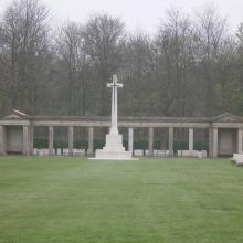 British war cemetery in Rheinberg
