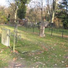 Forest cemetery in Wolfsburg