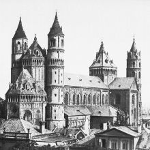 Katedra w Wormacji, przed 1901 r.