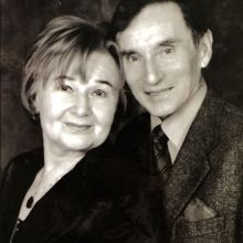 Wspólne zdjęcie Krystyny M. B. Leonowicz-Babiak i Zenona Babiaka, 2005.