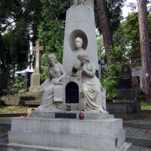 Grabmal Karol Szajnocha, 1868. Lytschakiw-Friedhof, Lviv