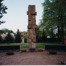 Monument at the polish burial ground