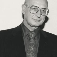 Witold Szalonek, ein Foto für das Musikfestival “Warszawska Jesień” (Warschauer Herbst) 1985