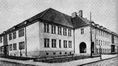 The Polish grammar school in Marienwerder (Kwidzyń), 1937.