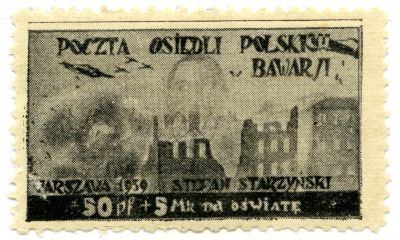 Die Post der polnischen Siedlungen in Bayern, 1945 (?)