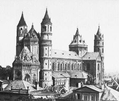 Worms Cathedral, bevor 1901