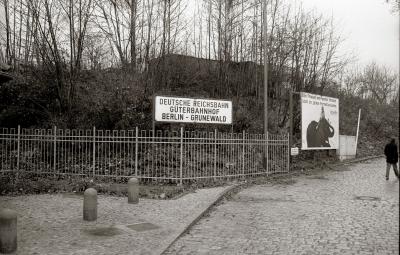 Wybrane miejsce na pomnik Zagłady i Deportacji Żydów Berlin, 1989 r.