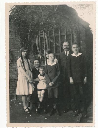 The Scheipers family - The Scheipers family in Ochtrup, 1926