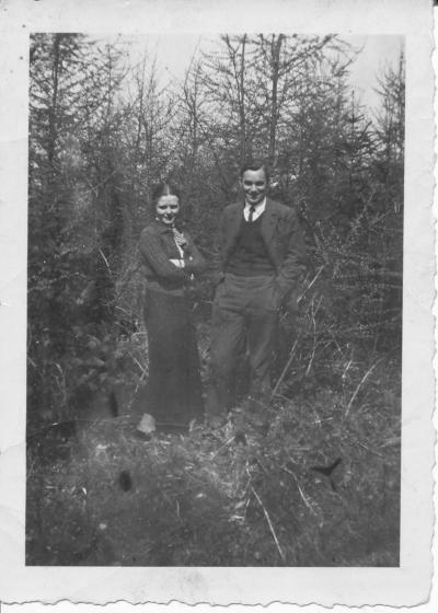 Hermann i Anna Scheipers około 1933 r