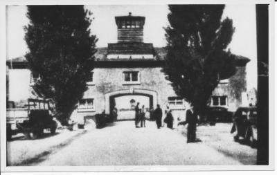 The Dachau concentration camp, ca. 1941